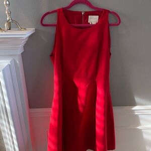 Kate Spade Elegant Red Sleeveless Dress
